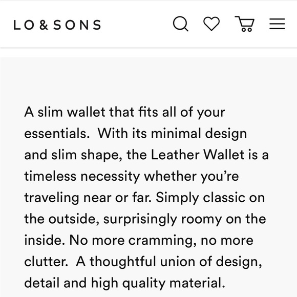 Lo & sons wallet EUC - Picture 7 of 7